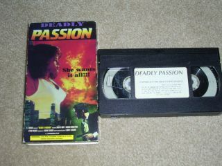 Deadly Passion (vhs),  1993,  Mature,  Ingrid Boultinghottttt,  Rare,  Edde Ent.  Eroti