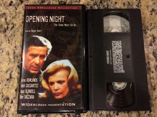 Opening Night Rare Oop Widescreen Collector 