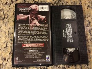 OPENING NIGHT RARE OOP WIDESCREEN COLLECTOR ' S VHS GENA ROWLANDS,  BEN GAZZARA 2