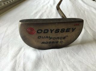 RARE Odyssey Rossie 2 tour issue putter with milled face and fluted shaft 5
