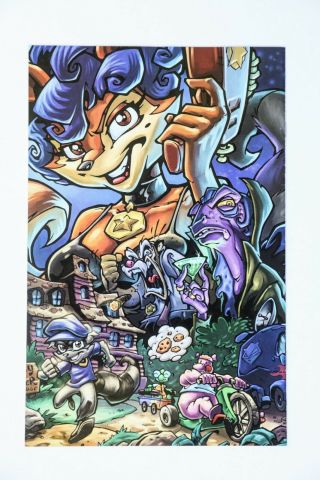 The Adventures of Sly Cooper - Issue 01 RARE Comic (1st Ed. ) [2004 Release] 2
