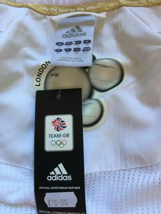 Rare Adidas Team GB Great Britain Jacket Tracksuit Top London 2012 Olympics BNWT 3