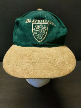 Vintage 1995 Braveheart Mel Gibson Movie Promotional Strapback Hat Rare