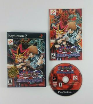 Yu - Gi - Oh The Duelists Of The Roses Sony Playstation 2 Ps2 Game Rare Complete