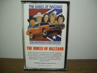 Rare 1982 " The Dukes Of Hazzard  General Lee " Cassette Tape - Cast Sing