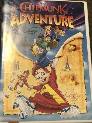 The Chipmunk Adventure (dvd,  2006) Rare & Oop,