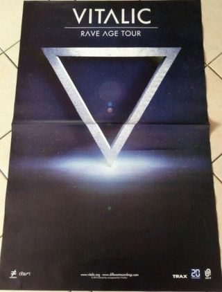Vitalic - 80x120cm - Rare Poster Rolled