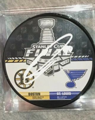 Ryan O’reilly St Louis Blues Signed 2019 Stanley Cup Final Finals Rare Mvp Stl