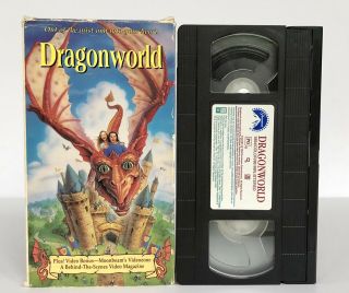 Dragonworld (vhs,  1994) Cult 90s Sci - Fi Rare Release Moonbeam Videozone