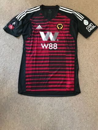 Wolves Football Shirt Wolverhampton Wanderers Norris FA Cup Rare 5