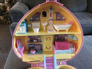 POLLY POCKET LUCY LOCKET CARRY ' N PLAY DREAM HOME 1992 - VERY RARE 3
