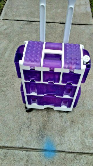 Wilton Storage Rolling Tool Caddy Purple Very,  Very Rare With Bonus