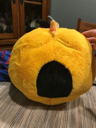Angry Birds LARGE Plush Bubbles Yellow Inflated Angry Bird w Sound RARE 2