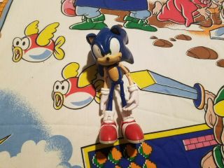 Rare Jazwares Sonic The Hedgehog Posers 7 " Action Figure Toy Plush Sega
