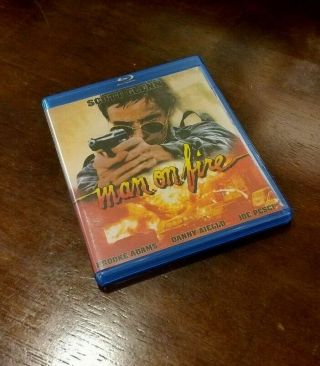 Man On Fire (1987) Blu - Ray Kino Lorber Scott Glenn Rare Danny Aiello Joe Pesci