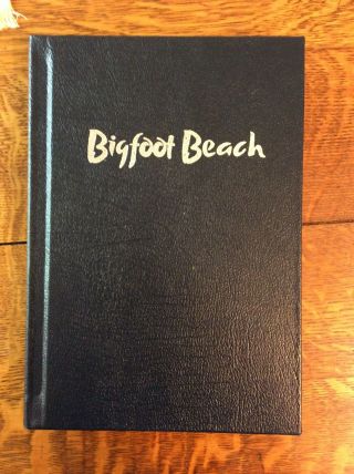 BIGFOOT BEACH by Kristopher Rufty Thunderstorm Books - Signed - Like - Rare 3