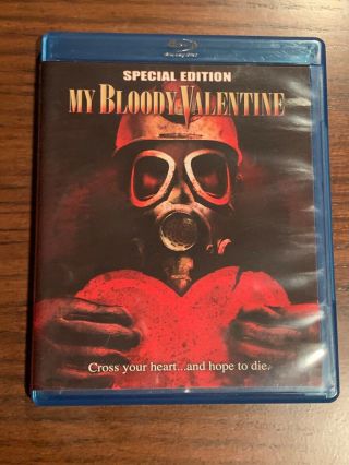 My Bloody Valentine (blu - Ray,  1981) Rare Oop Like