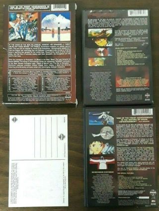 Neon Genesis Evangelion: Death Rebirth & The End of Evangelion DVD RARE Complete 2