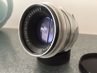 Rare Czj Biotar 58mm F2 M42 In Top For Fuji Sony Samsung Nikon Canon