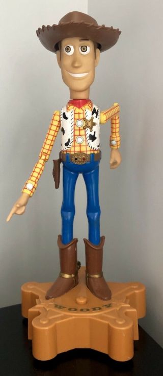 Vintage Disney Toy Story 2 Thinkway Woody Moving Talking Spanish Speaking Rare