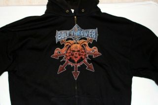 Bolt Thrower Official 2010 Tour Zip Hoody Xl.  Rare Rare Rare