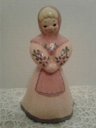 Rare Vintage Kay Finch California Lady Figurine W/ Hand Painted Accents