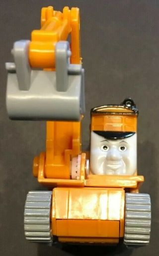 Thomas & Friends Trackmaster Oliver The Excavator Construction Tractor Rare Euc