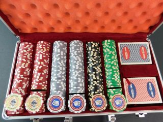 Tom Brady Patriots 10g Vegasinsider.  Com Clay 300 Poker Chip Collector Set Rare