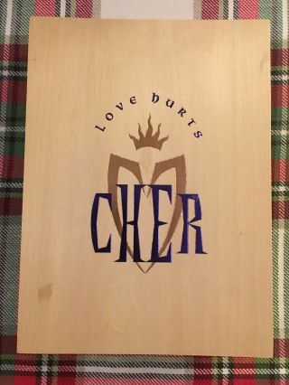 Rare Cher Love Hurts Limited Edition Wooden Box Set Tarot Cards Cd