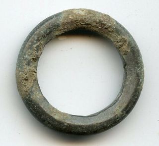 Rare Large (31mm) Ancient Celtic Ring Money,  800 - 500 Bc,  Central Europe (ex - Cng)