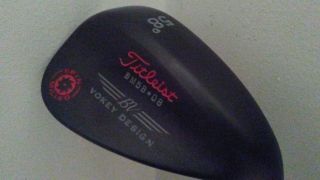 Titleist Vokey Spin Milled Lob Wedge 58 08 (custom Black,  Red/silver) Rare