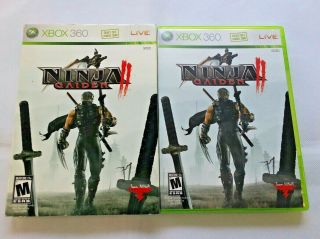 Rare Outer Sleeve Ninja Gaiden Ii Microsoft Xbox 360,  2008