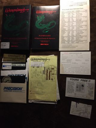 Commodore 64 Wizardry Rpg Game Proving Grounds Of The Mad Overlord Rare