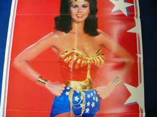 1978 Lynda Carter Wonder Woman Japan VINTAGE POSTER VERY RARE 4