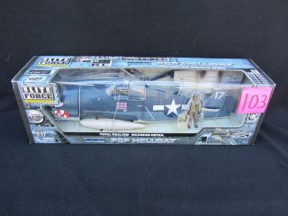 Elite Force Bb - Us Navy F6f Hellcat Carrier Fighter Rare 1/18