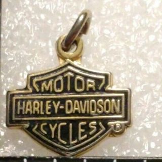 Rare Harley Davidson Bar & Shield Small Charm