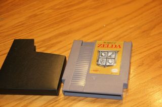 Nintendo Classic Game The Legend Of Zelda Rare Nes Gray Cartridge
