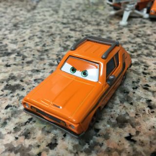 Disney Pixar Cars Grem Orange Amc Gremlin Lemons 1/55 Diecast Rare