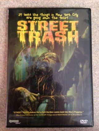 Rare Street Trash (dvd,  2005,  Uncut) Like