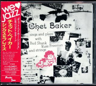 Chet Baker Sings And Plays Rare Pacific Jazz Japan Toshiba Tocj - 5339 Obi