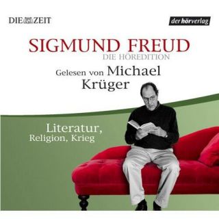 Audio Book Cd Sigmund Freud In German.  Rare.  Literature,  Religion,  War.