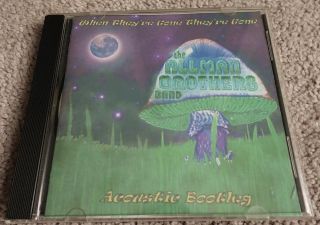 Very Rare Allman Brothers Band 1992 Acoustic Live Benefit Concert Cd -