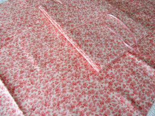 Rare Ralph Lauren Chaps Coral Pink Floral King Size Pillowcase 2 Set 100 Cotton