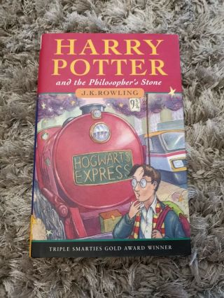 Harry Potter And The Philosophers Stone,  J.  K.  Rowling,  Hb/dj,  2000 Rare