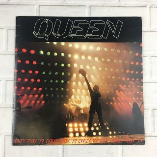 Queen - Crazy Tour Programme (1979) Rare Concert Memorabilia Book