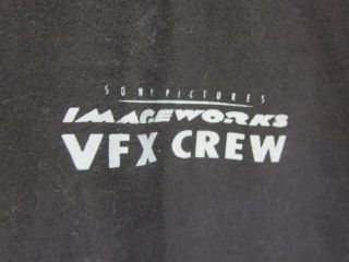 Starship Troopers 1997 Movie Visual Effects Crew T Shirt XL Size RARE 4