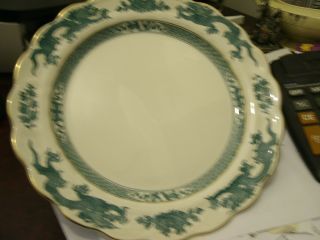 Rare Vintage Booths Green Dragon,  Dinner Plate 1906 - 1930s