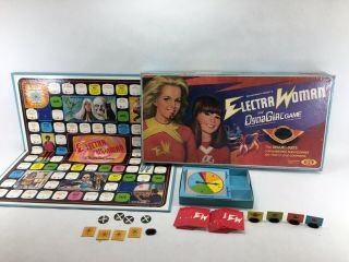 Electra Woman And Dyna Girl Ideal Game Vintage 1977 Sid Marty Kroft Tv Rare