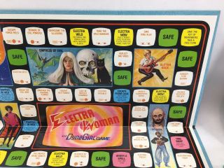 Electra Woman and Dyna Girl IDEAL Game Vintage 1977 Sid Marty Kroft TV Rare 8