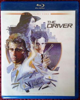 The Driver Limited Edition Blu - ray Disc OOP RARE 2013 Twilight Time Ryan O ' Neal 2